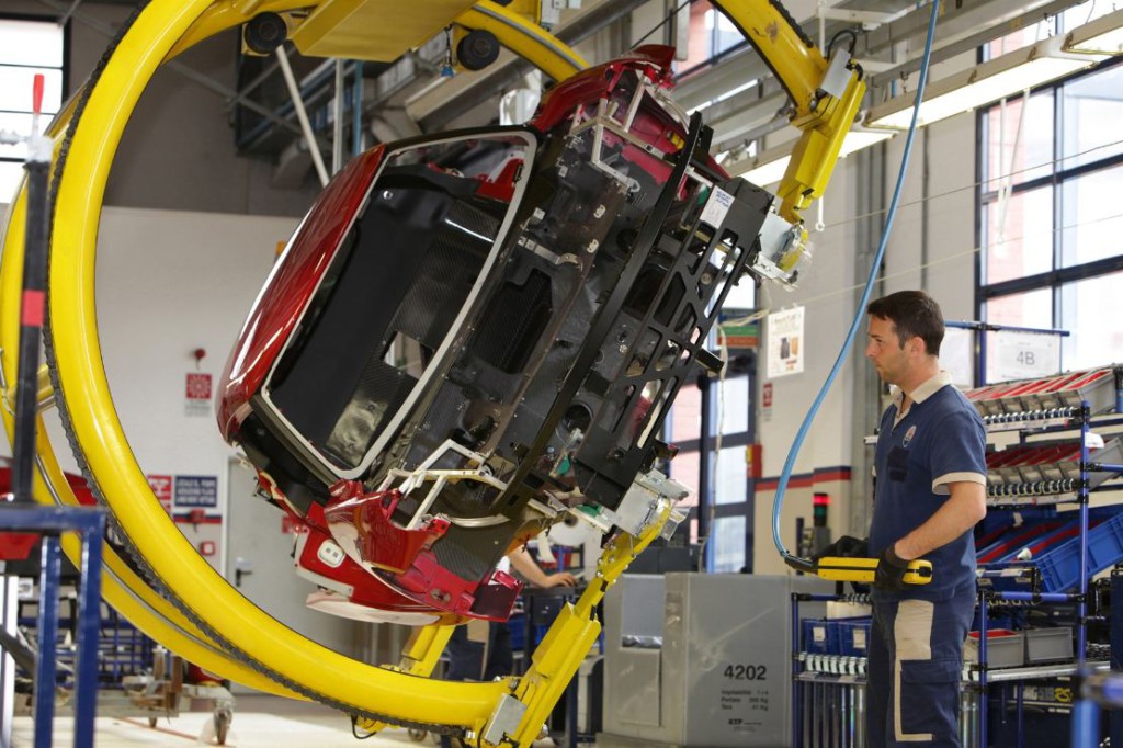 Alfa Romeo 4C construction